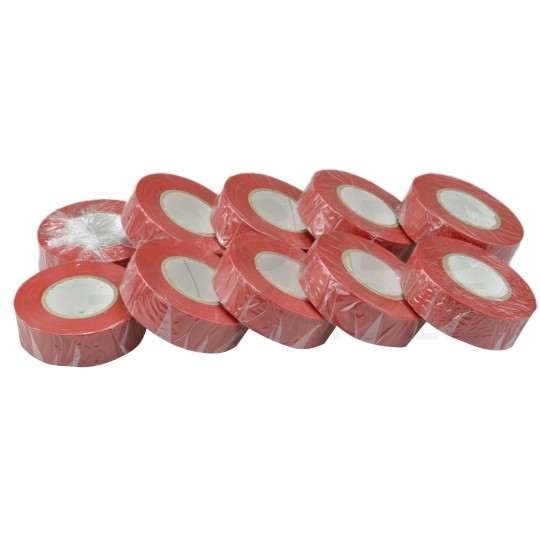 Taśma izolacyjna PVC 15mm x 10m SCAPA czerwona