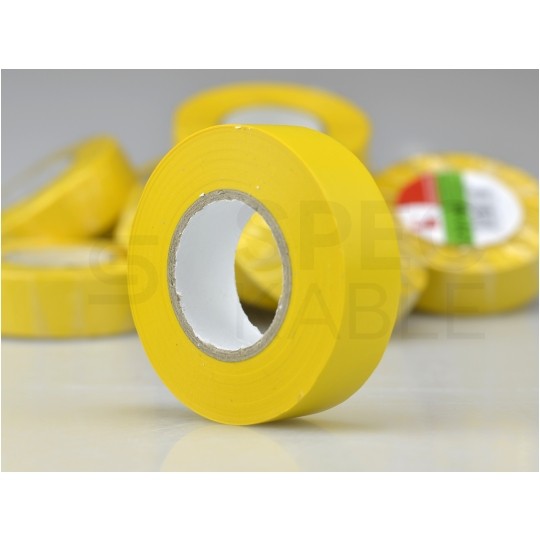 Taśma izolacyjna PVC 15mm x 10m SCAPA żółta