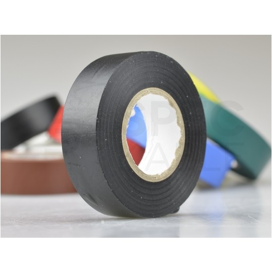 Taśma izolacyjna PVC 19mm x 20m SCAPA Mix Kolorów 10szt.