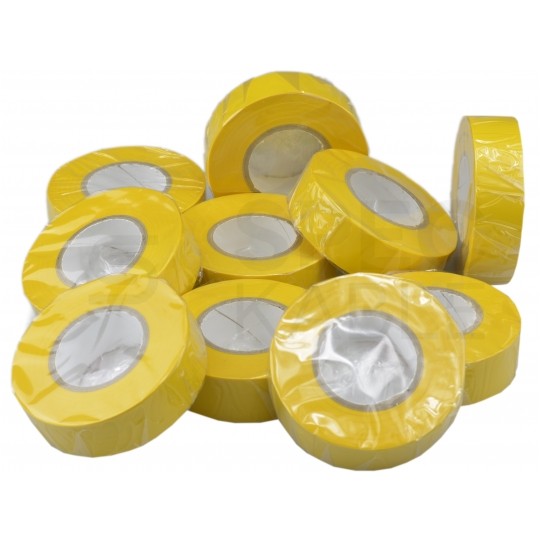 Taśma izolacyjna PVC 19mm x 20m SCAPA żółta