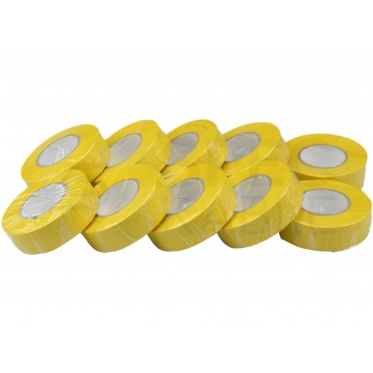 Taśma izolacyjna PVC 19mm x 20m SCAPA żółta