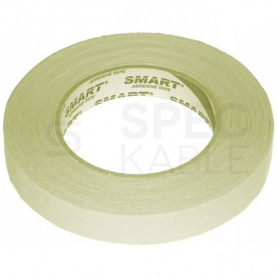Taśma klejąca uniwersalna z włóknem szklanym 19mm x 50m do montażu kabli grzejnych SMART