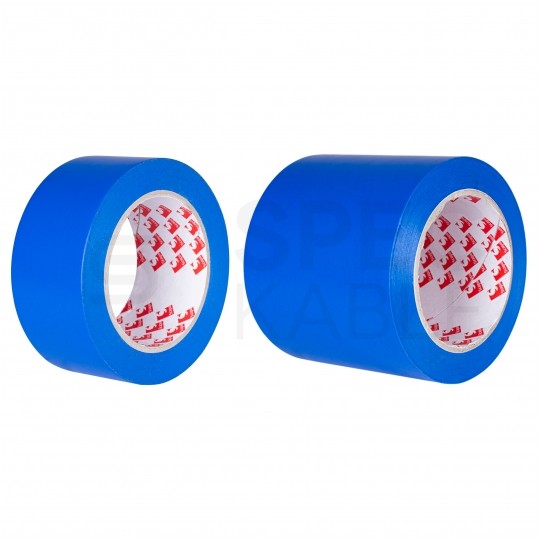 Taśma oznaczeniowa ostrzegawcza PVC 50mm x 33m SCAPA 2721 niebieska