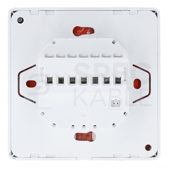 Termostat podłogowy regulator temperatury bezprzewodowy z wyświetlaczem LCD IP20 SN-20 czarny GRAND MEYER