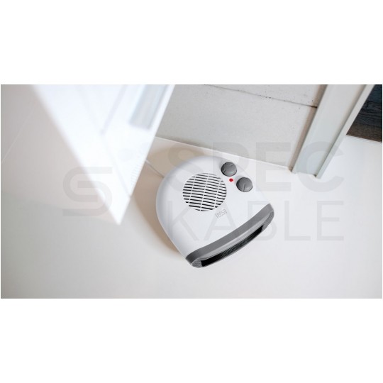 Termowentylator stojący farelka z regulowanym termostatem (1000W / 2000W) TEESA TSA8027