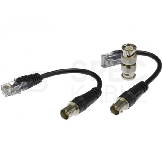 Tester kabli sieciowych LAN RJ45 + RJ12 / RJ11 + BNC z diodami LED czarny NEKU