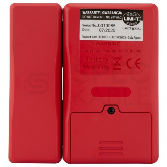 Tester kabli sieciowych LAN RJ45 + RJ12 / RJ11 z diodami LED UNI-T UT681L