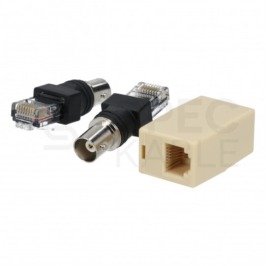 Tester kabli sieciowych RJ45 + BNC PREMIUM z funkcją Lokalizatora Par, pomiaru PoE i długości przewodu FORSCHER FS8114