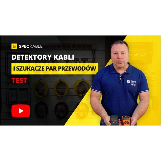 Tester kabli sieciowych RJ45 PREMIUM z pomiarem PoE, mocy optycznej długości przewodu FORSCHER FS8107