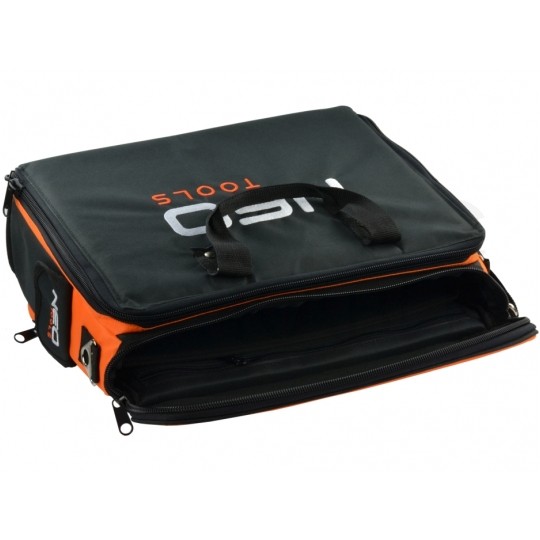 Torba narzędziowa monterska ze wzmocnieniem i organizerem 17+2 kieszeni, na ramię NEO 84-308