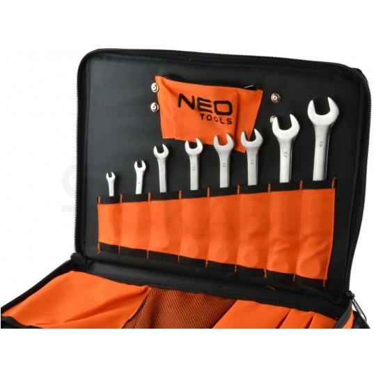 Torba narzędziowa monterska ze wzmocnieniem i organizerem 17+2 kieszeni, na ramię NEO 84-308