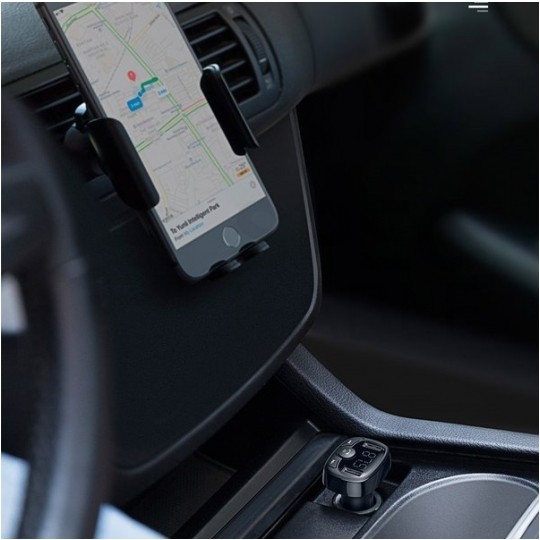 Transmiter radiowy FM Bluetooth z ładowarką USB 3.4A Baseus