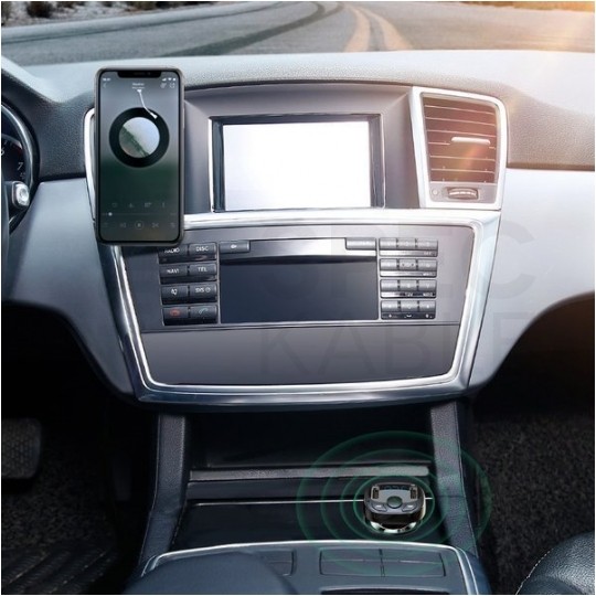 Transmiter radiowy FM Bluetooth z ładowarką USB 3.4A Baseus