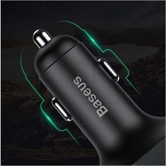 Transmiter radiowy FM Bluetooth z ładowarką USB 3.4A Baseus