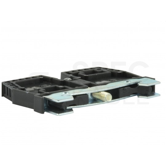 Trzymacz / blokada końcowa do złączek ZUG czarna