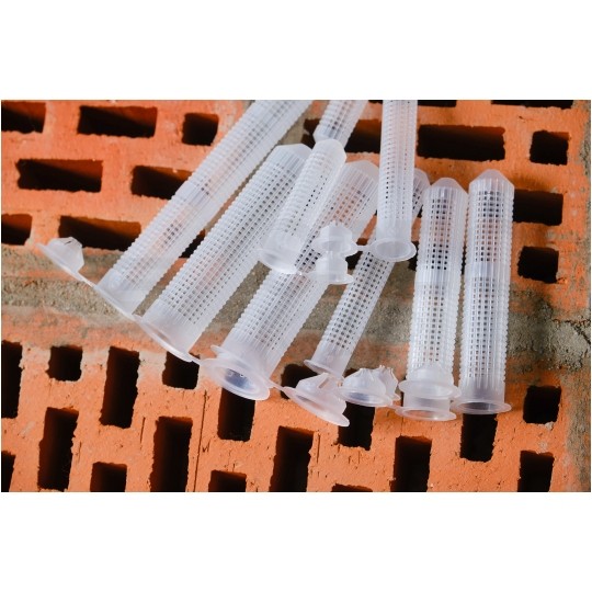 Tuleja siatkowa plastikowa 20x85 mm do kotwy chemicznej Rawlplug R-PLS
