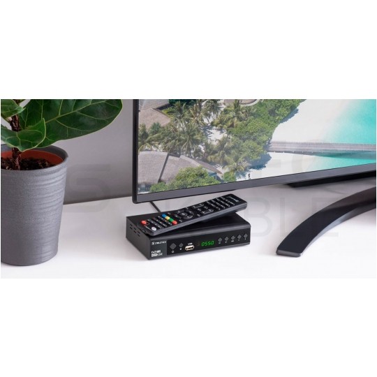 Tuner cyfrowy DVB-T2 HEVC H.265 dekoder telewizji naziemnej Cabletech URZ0336C