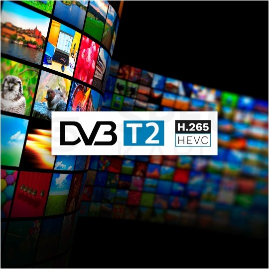 Tuner cyfrowy DVB-T2 HEVC H.265 dekoder telewizji naziemniej Cabletech URZ0338A