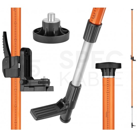 Tyczka teleskopowa 2-3,5m do laserów krzyżowych NEO 75-113