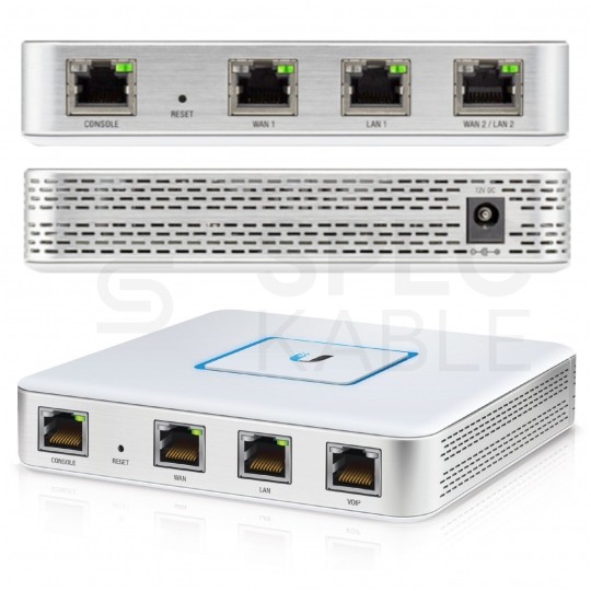UBIQUITI UniFi Security Gateway Router 3x port RJ45 (Gigabit Ethernet 1000Mb/s)