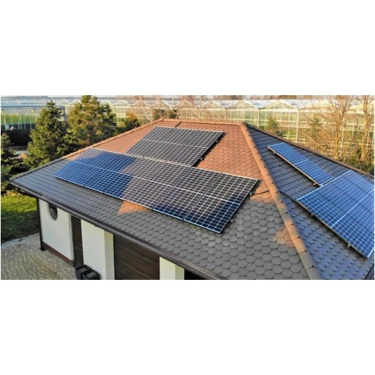 Uchwyt dachówkowy K1R regulowany do mocowania szyn montażowych paneli PV na dachach pokrytych dachówką karpiówką