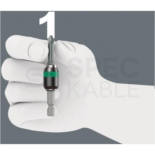 Uchwyt do bitów magnetyczny Rapidaptor 1/4" WERA