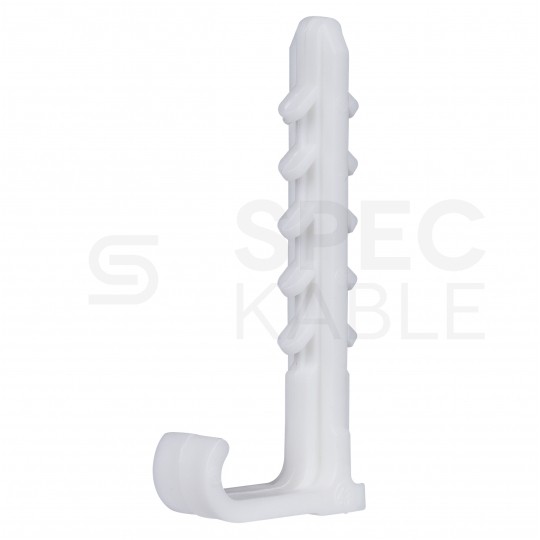 Uchwyt kablowy hakowy wbijany USMPH-3 do kabli płaskich YDYp (3x1,5-3x2,5) 100szt.