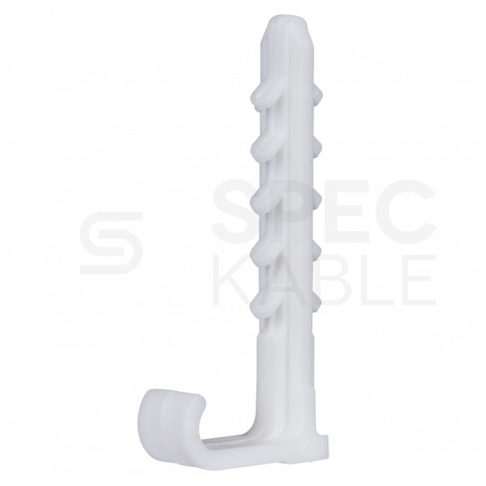 Uchwyt kablowy hakowy wbijany USMPH-3 do kabli płaskich YDYp (3x1,5-3x2,5) 300szt.