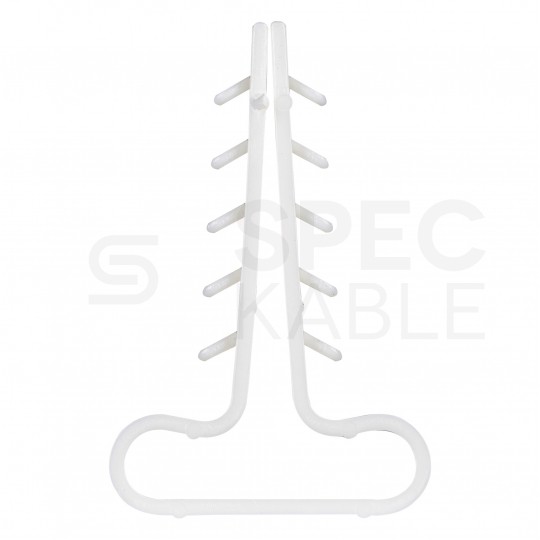 Uchwyt kablowy owalny wbijany USMP-3 do kabli płaskich YDYp (3x1,5-3x2,5) 300szt.