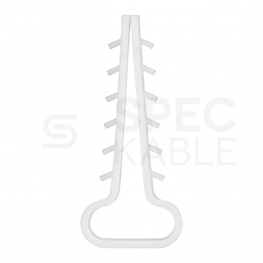 Uchwyt kablowy owalny wbijany USP-2 do kabli płaskich YDYp (3x1,5-3x2,5) 100szt.