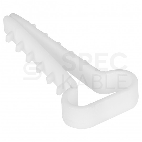 Uchwyt kablowy owalny wbijany USP-3 do kabli płaskich YDYp (4x1,5-4x2,5) 100szt.