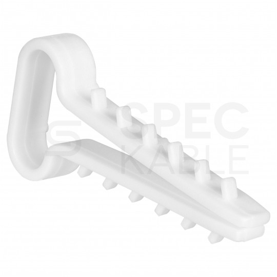 Uchwyt kablowy owalny wbijany USP-4 do kabli płaskich YDYp (5x1,5-5x2,5) 100szt.