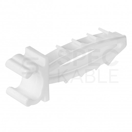 Uchwyt kablowy pojedynczy szybki montaż do kabli okrągłych (4-6mm) APP-03/1 100szt.