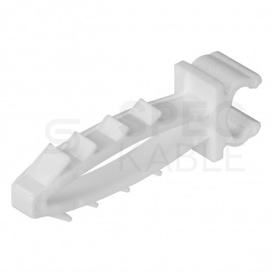 Uchwyt kablowy pojedynczy szybki montaż do kabli okrągłych (6-9mm) APP-02/1 100szt.