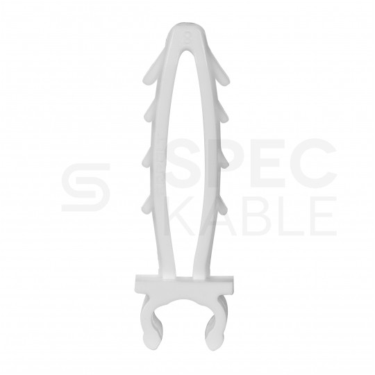Uchwyt kablowy pojedynczy szybki montaż do kabli okrągłych (6-9mm) APP-02/1 100szt.