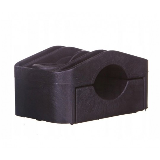Uchwyt kablowy UKR1 26-46mm pojedynczy czarny SIMET do kabli i rur