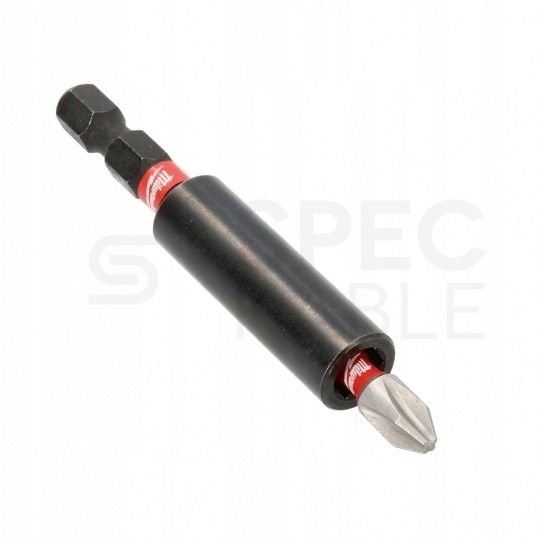 Uchwyt magnetyczny Przedłużka do bitów udarowych 1/4" HEX 60mm SHOCKWAVE Impact Duty MILWAUKEE