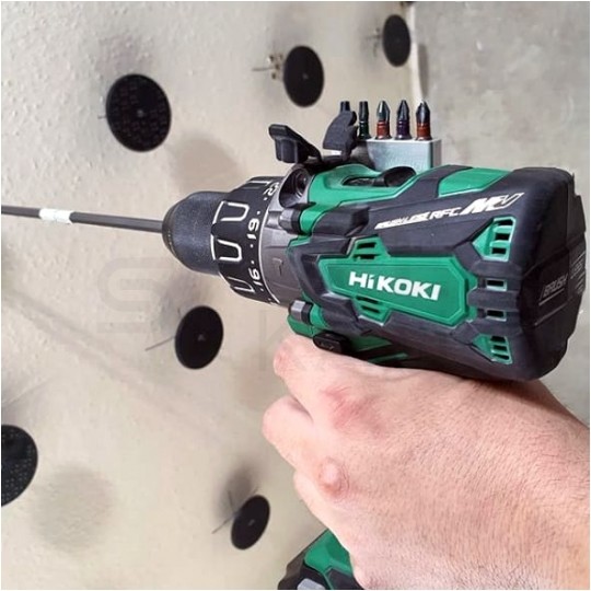 Uchwyt metalowy magnetyczny magazynek na bity aluminiowy BITMAG