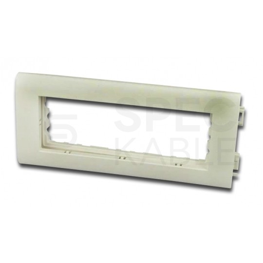 Uchwyt na moduł 6M 135x45mm Mosaic do listwy kanału kablowego KIO 85x50mm LEGRAND