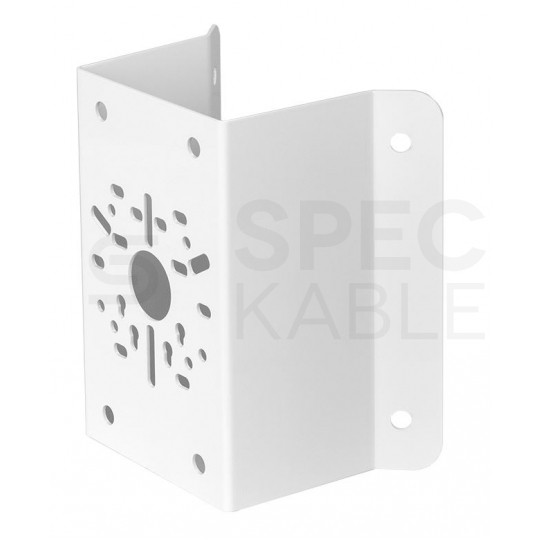 Uchwyt narożny do kamer 184x195x113mm biały