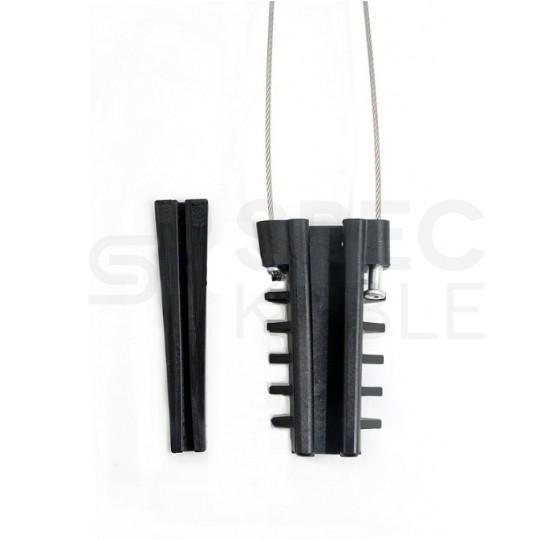 Uchwyt odciągowy dla kabli samonośnych okrągłych (6-9mm) 3,6kN TELCOLINE