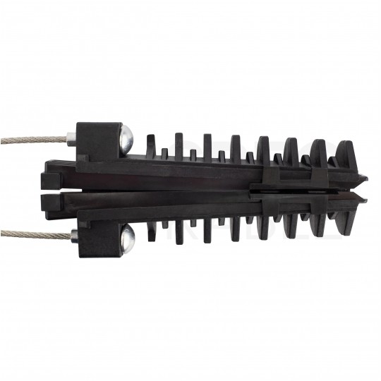 Uchwyt odciągowy dla kabli samonośnych okrągłych (8-12mm) 15kN z linką uchwytu 350mm fi: 3,81mm TELCOLINE