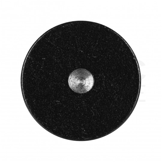 Uchwyt ozdobny do kabla ścienny sufitowy aluminiowy czarny fi: 11mm ALKRI