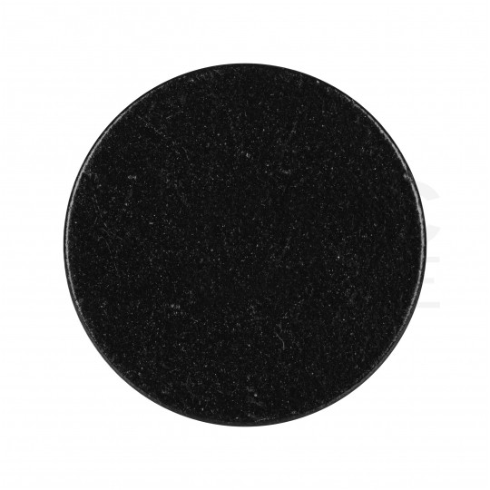 Uchwyt ozdobny do kabla ścienny sufitowy aluminiowy czarny fi: 11mm ALKRI