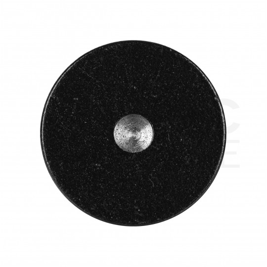 Uchwyt ozdobny do kabla ścienny sufitowy aluminiowy czarny fi: 9mm ALKRI