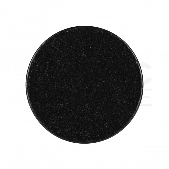 Uchwyt ozdobny do kabla ścienny sufitowy aluminiowy czarny fi: 9mm ALKRI