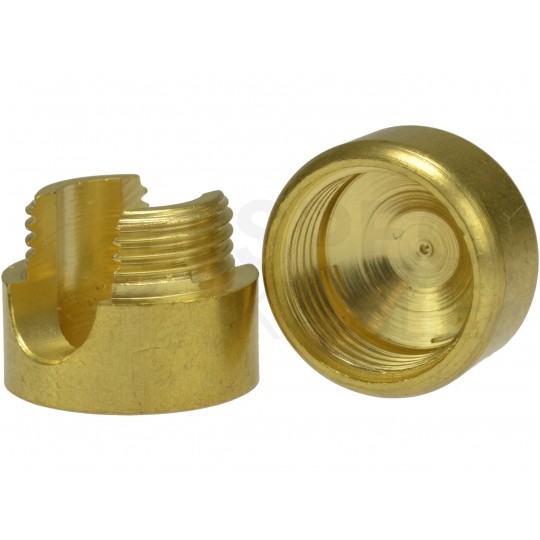 Uchwyt ozdobny do kabla ścienny sufitowy mosiądz fi: 16mm ALKRI