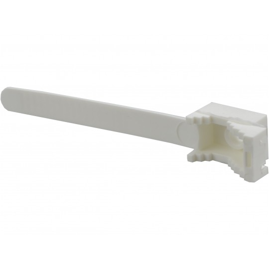 Uchwyt paskowy UP-22 biały opaska fi:9-22mm do kabli i rur instalacyjnych RLm 100szt.