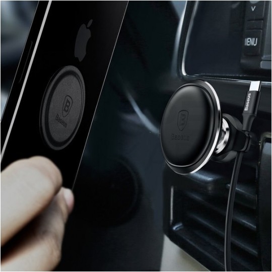 Uchwyt samochodowy magnetyczny na telefon mocowany do kratki wentylacyjnej BASEUS
