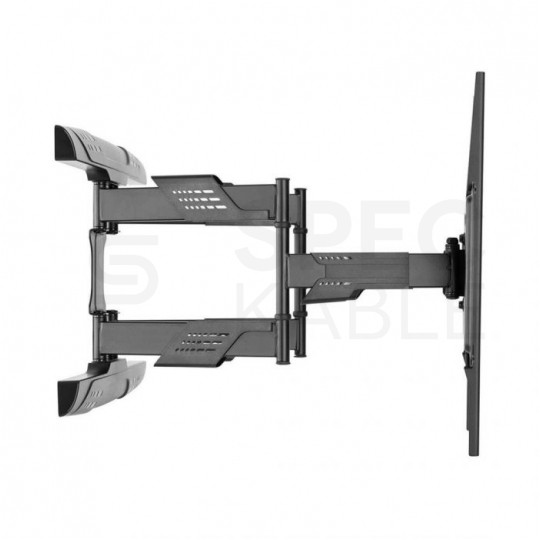 Uchwyt ścienny do telewizora TV, monitora 37-80 cali 45kg obrotowy czarny VESA MC-832